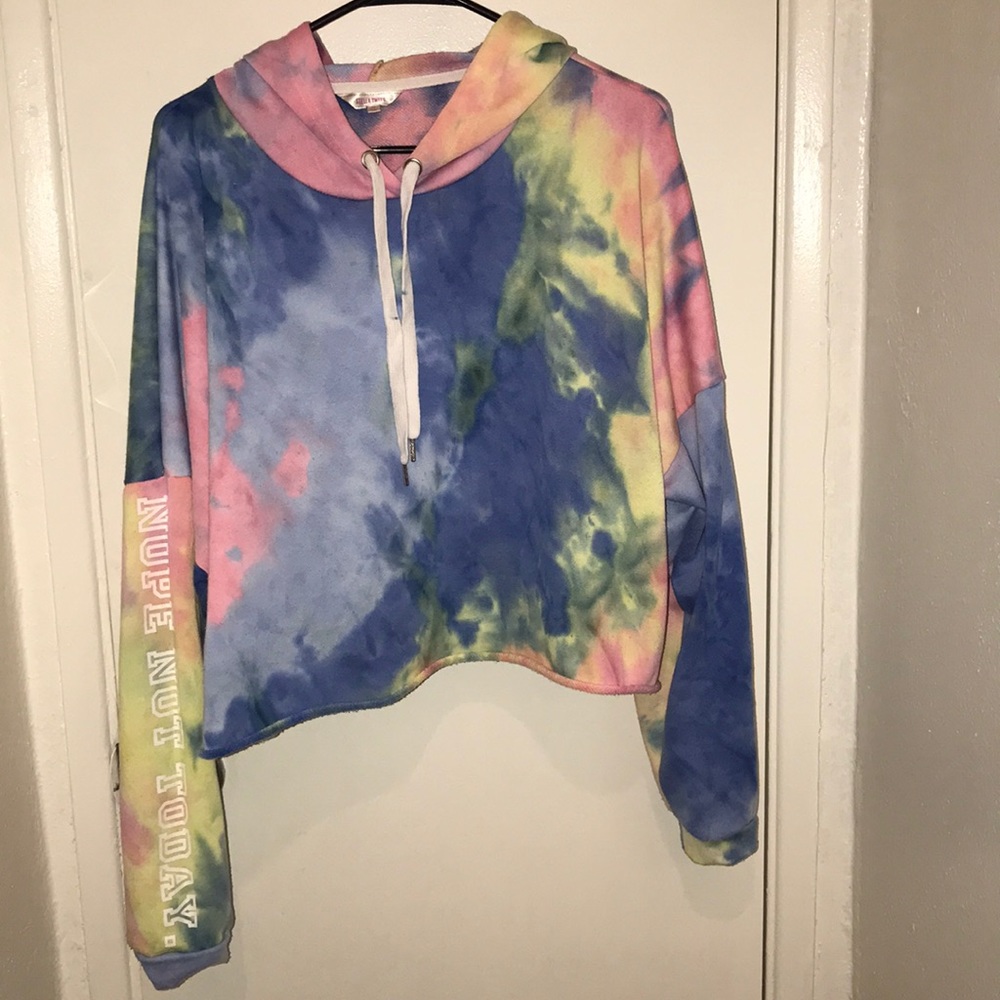 Tie dye crop top